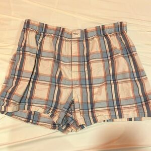 American Eagle Outfitters Blue and Orange Boxers